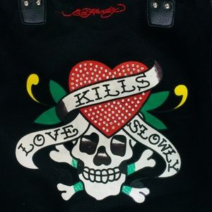 Ed Hardy Skull Bag